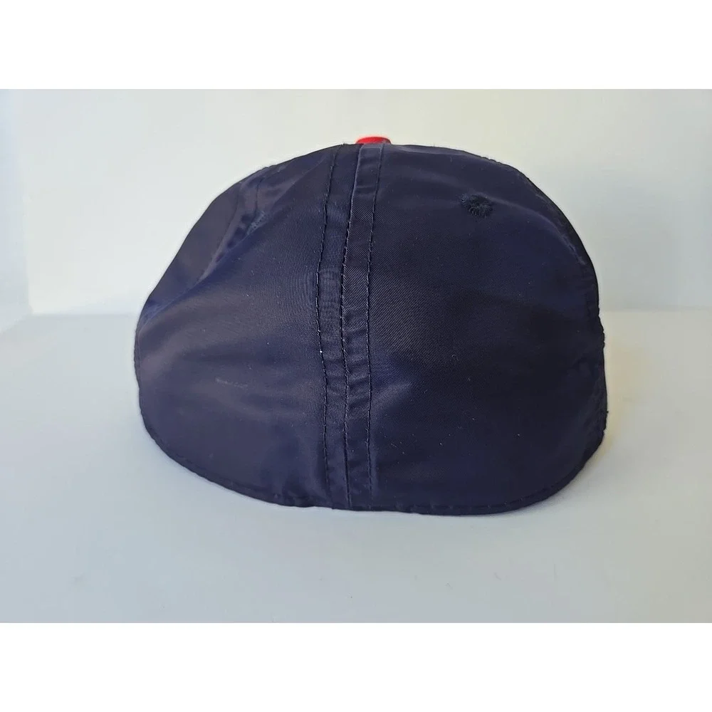 Ebbets Field‎ Flannels x '47 Cincinnati Reds Hat Satin  7 1/8 7.125 Fitted Vtg